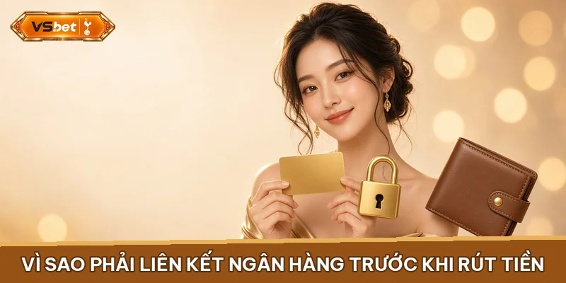 Ổ khoá khép lại giữa một tấm thẻ trơn và chiếc ví
